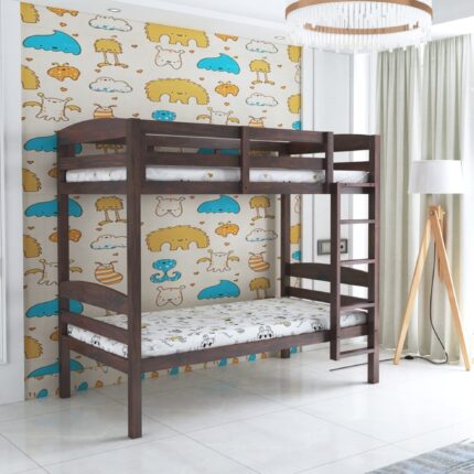 Sheesham Wood Bed - Walnut Finish